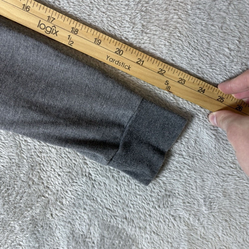 Travis Mathew Shirt Mens Medium Gray Golf 1/4 Zip Long Sleeve Golfing Outdoors - Picture 8 of 9